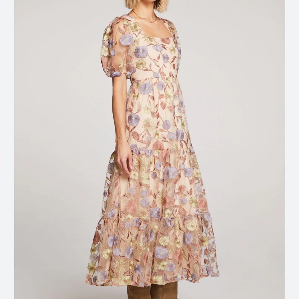 LIKE NEW! Saltwater Luxe Indra Floral Maxi Dress